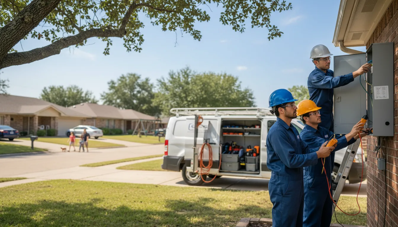 Certified electrician providing emergency electrical services in Walker, KS